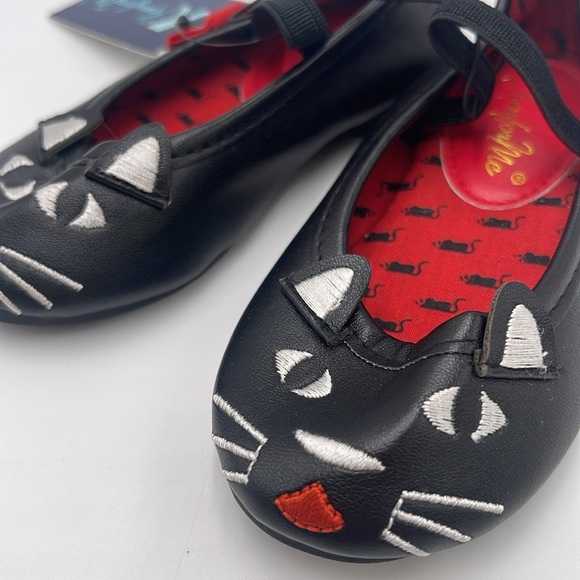 NWT KomForMe Toddler Girls Black Mary Jane Ballet Flats – Size 5 - Picture 8 of 11